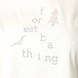 ポーシャル(poushal)の【洗える・コットン】五分袖ロゴTシャツ10