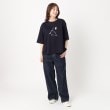 ポーシャル(poushal)の【洗える・コットン】五分袖ロゴTシャツ20