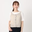 ポーシャル(poushal)の【洗える・ニット】ビスチェニットベスト11