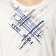 コルディア(CORDIER)の幾何学モチーフスパンコール刺繍デザインプルオーバー14