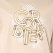 コルディア(CORDIER)のパッチワーク刺繍ロゴTシャツ14