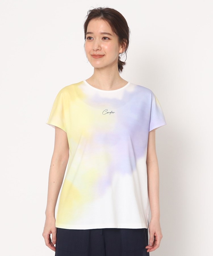 コルディア(CORDIER)のタイダイ風デザインTシャツ1