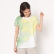 コルディア(CORDIER)のタイダイ風デザインTシャツ ダークグリーン(123)