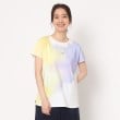 コルディア(CORDIER)のタイダイ風デザインTシャツ ライトパープル(181)