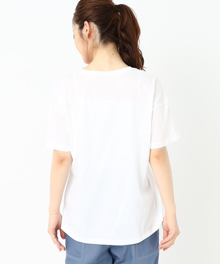 刺繍&ビーズロゴデザインTシャツ（Tシャツ） | CORDIER