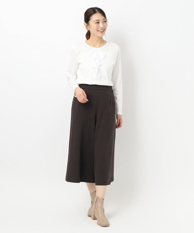 コルディア(CORDIER)のシフォンフリル コットンプルオーバー12