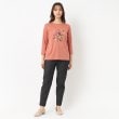 コルディア(CORDIER)のモダンフラワープリントTシャツ8