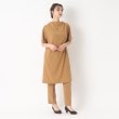 コルディア(CORDIER)の【セットアップ可】プレーンストレッチチュニックワンピース10