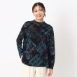 コルディア(CORDIER)の【M～4Lサイズ】アートプリント ハイネックプルオーバージャージ11