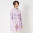 コルディア(CORDIER)の【M～4Lサイズ】VITEXチュニックニット ラベンダー(080)