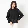 コルディア(CORDIER)のレクチュールダンボールプルオーバー ブラック(019)