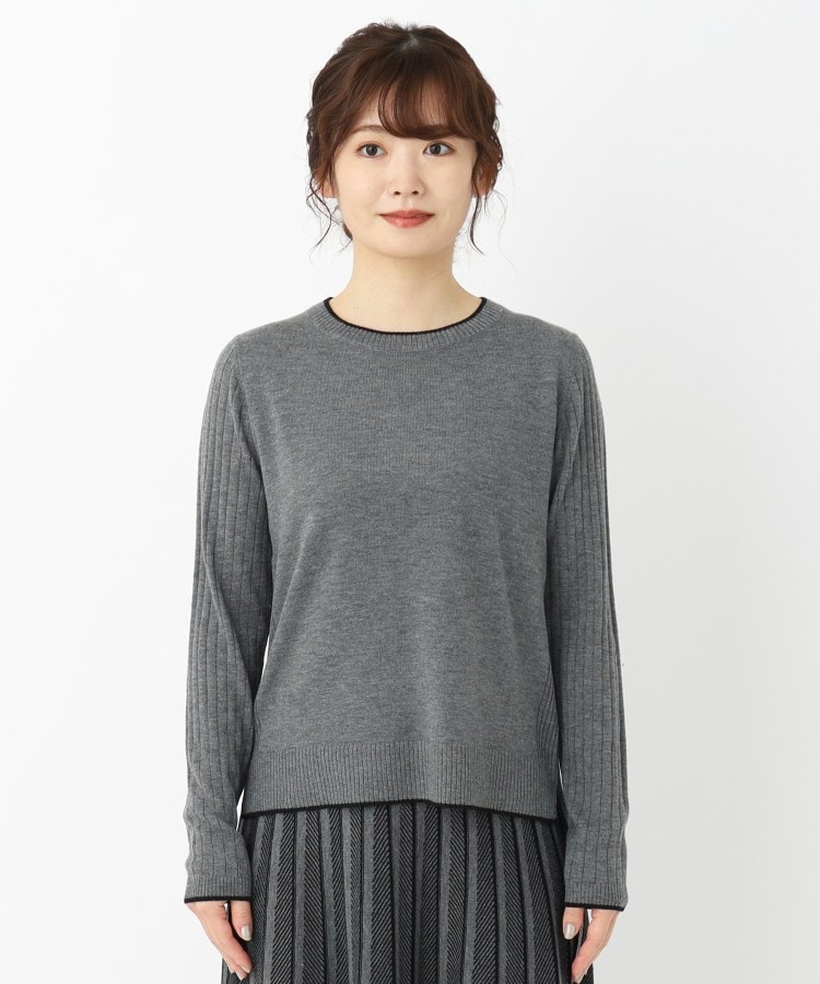 コルディア(CORDIER)の【セットアップ/M～4Lサイズ】アーバンヤーン プルオーバーニット1