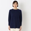 コルディア(CORDIER)の【手洗い可】ワイドリブ編ボトルネックチュニックニット1