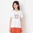 コルディア(CORDIER)の艶感コットンスムース プリントTシャツ1