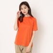 コルディア(CORDIER)のNEWベーシックTシャツ オレンジ(067)