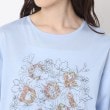 コルディア(CORDIER)の花柄プリントロゴTシャツ4