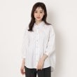 コルディア(CORDIER)のパフ袖切り替デザインシャツ ホワイト(302)