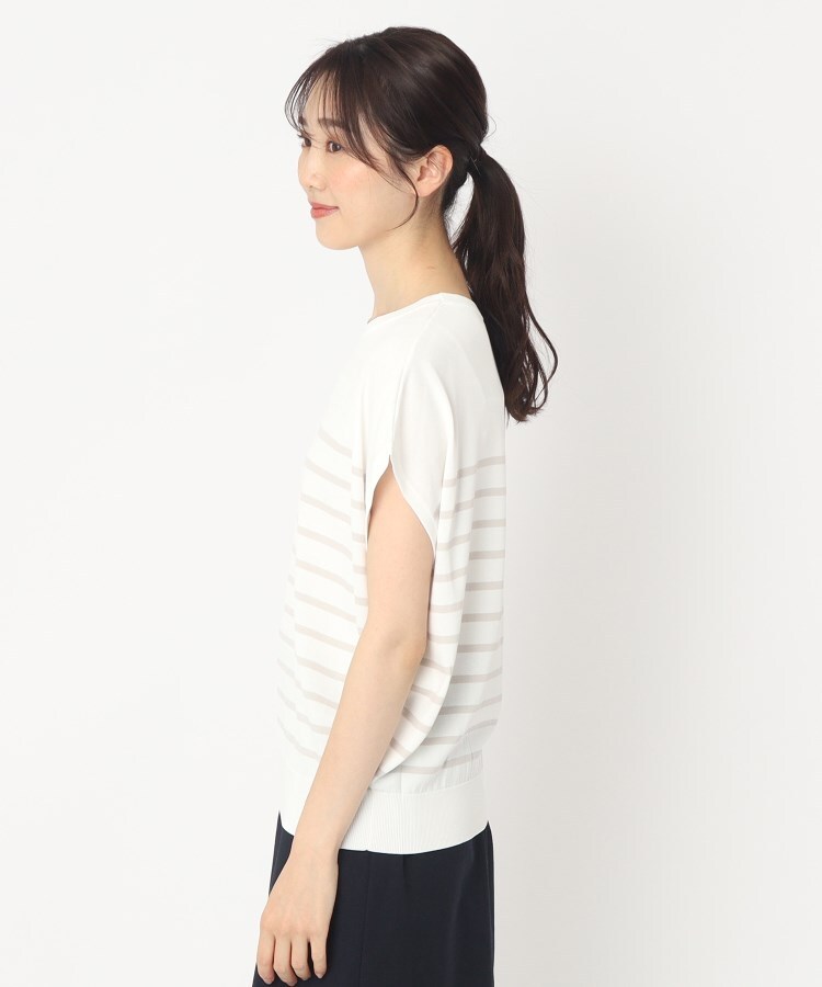 コルディア(CORDIER)の【洗える】フレンチスリーブ サマーニット2