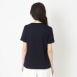 コルディア(CORDIER)の【M~4Lサイズ】フラワープリント＆刺繍Tシャツ3