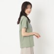 コルディア(CORDIER)の【M~4Lサイズ】フラワープリント＆刺繍Tシャツ7