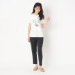 コルディア(CORDIER)の【M~4Lサイズ】フラワープリント＆刺繍Tシャツ16