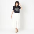 コルディア(CORDIER)の【M~4Lサイズ】フラワープリント＆刺繍Tシャツ20