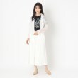 コルディア(CORDIER)の【M~4Lサイズ】フラワープリント＆刺繍Tシャツ21