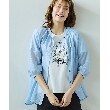 コルディア(CORDIER)の【M~4Lサイズ】フラワープリント＆刺繍Tシャツ24