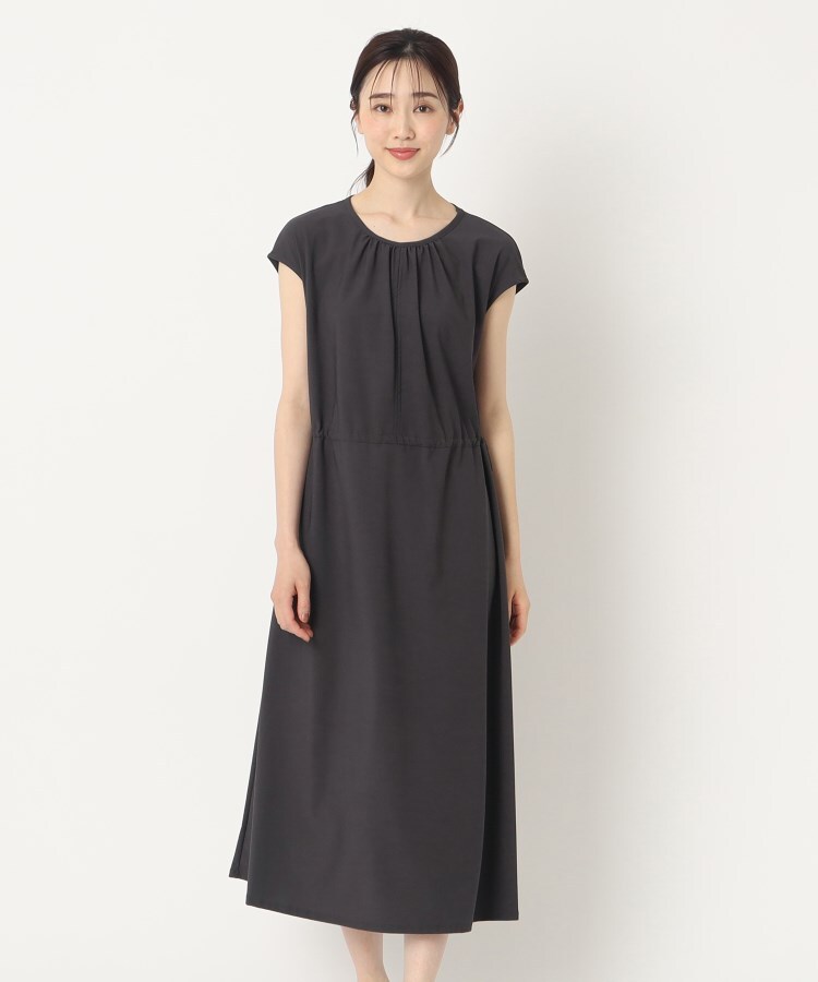 コルディア(CORDIER)の【洗える】フレンチ袖ジャージワンピース17