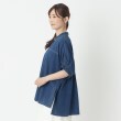 コルディア(CORDIER)のデニムライク ツイルコットンシャツ2