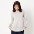 コルディア(CORDIER)の【手洗い可/M～4Lサイズ】ルーズファイン チュニックニット7