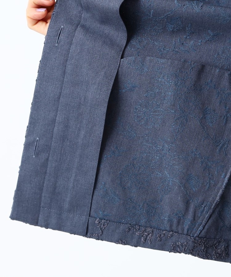 コルディア(CORDIER)の【M～4Lサイズ/手洗い可】オリジナル総刺繍ジャケット8