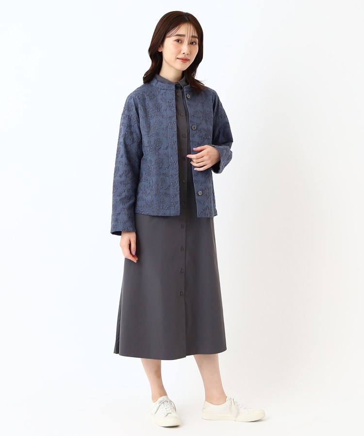 コルディア(CORDIER)の【M～4Lサイズ/手洗い可】オリジナル総刺繍ジャケット14