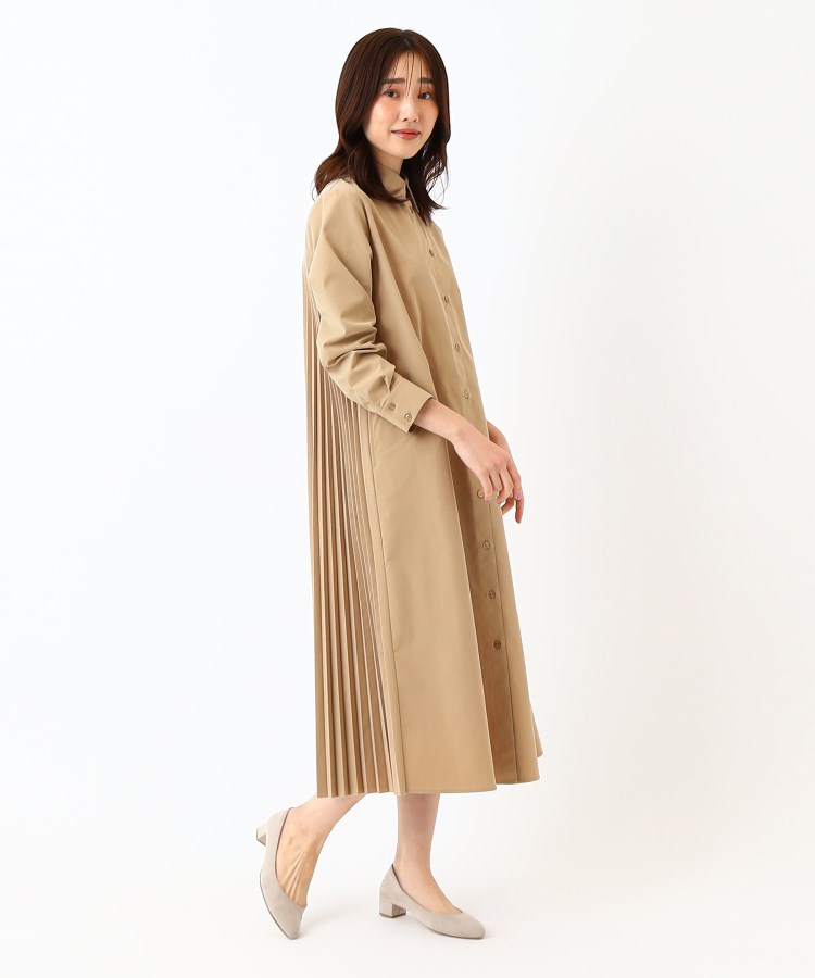 コルディア(CORDIER)の【手洗い可】バックプリーツシャツワンピース10