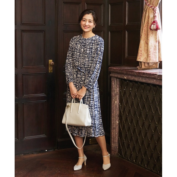 コルディア(CORDIER)の【華やぎ服】プレジールジャージワンピース マキシ・ロングワンピース