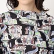 コルディア(CORDIER)の【M～4Lサイズ】ジュエンヌ プリントチュールプルオーバー4
