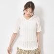 コルディア(CORDIER)の【M～4Lサイズ/洗える】ブリーゼヤーン プルオーバーニット7