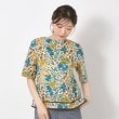 コルディア(CORDIER)の【リバティ／M～4Lサイズ】エドナ プリントプルオーバージャージ7