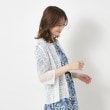 コルディア(CORDIER)の【M～3Lサイズ／麻混／洗える】シャインリノ サマーニットカーディガン20