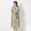 コルディア(CORDIER)の【リバティ／M～4Lサイズ／洗える】エドナ Aラインワンピース1
