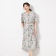 コルディア(CORDIER)の【リバティ／M～4Lサイズ／洗える】エドナ Aラインワンピース8