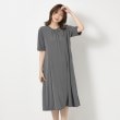 コルディア(CORDIER)の【接触冷感／洗える／M～4Lサイズ】ドライタッチ 美シルエットジャージワンピース16