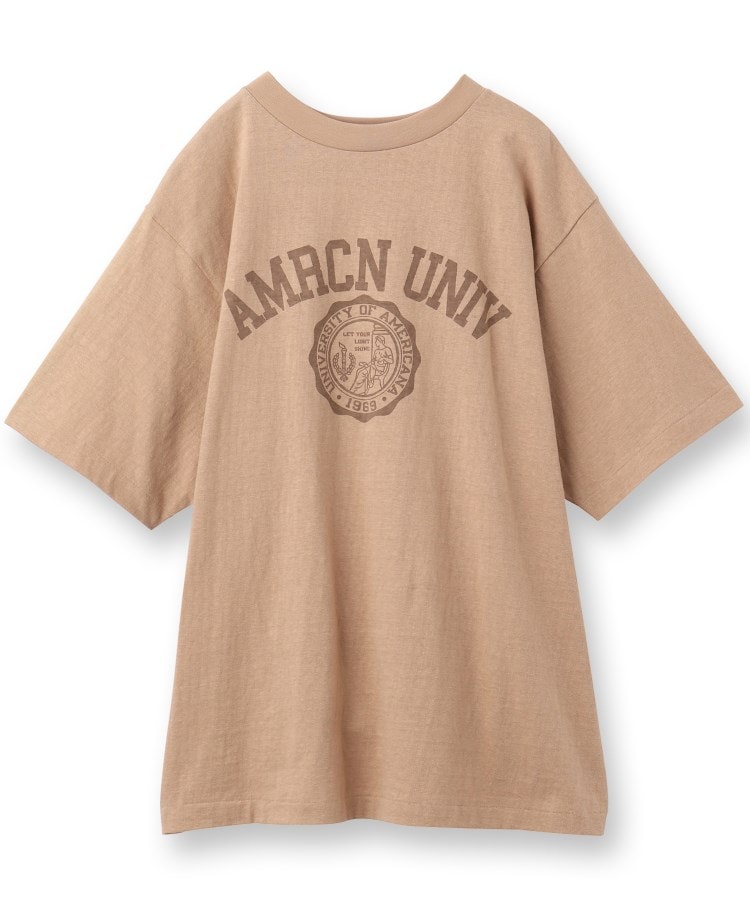 Americana(アメリカーナ) カレッジプリントTシャツ（Ｔシャツ ...