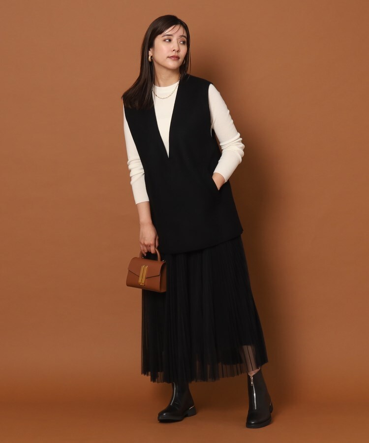 ドレステリア(レディース)(DRESSTERIOR(Ladies))の【CLASSY.11月号掲載】CAMINANDO（カミナンド）CENTER ZIP ショートブーツ8