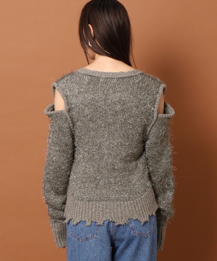 ドレステリア(レディース)(DRESSTERIOR(Ladies))のmuller of yoshiokubo（ミュラーオブヨシオクボ） GLITTER KNIT CARDIGAN5