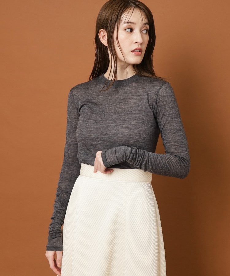 ドレステリア(レディース)(DRESSTERIOR(Ladies))のAURALEE（オーラリー）SUPER SOFT WOOL SHEER JERSEY L／S TEE15