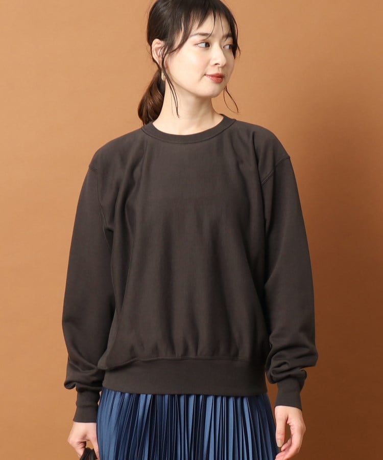 AURALEE  ELASTIC HIGH GAUGE SWEAT P/O