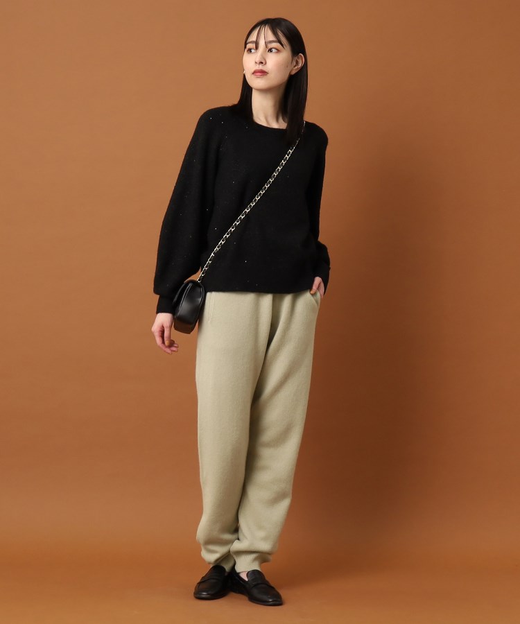 ◇AURALEE（オーラリー）BABY CASHMERE KNIT PANTS（フルレングス ...