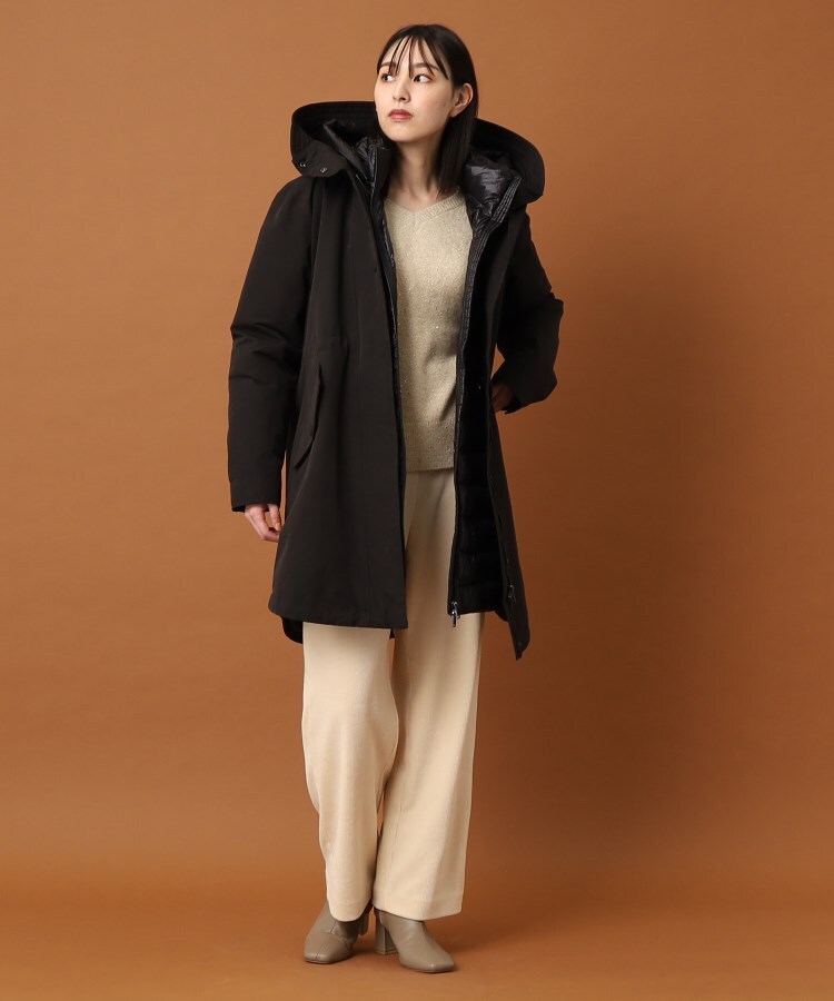 WOOLRICH（ウールリッチ）LONG MILITARY 3IN1 ロングコート ...