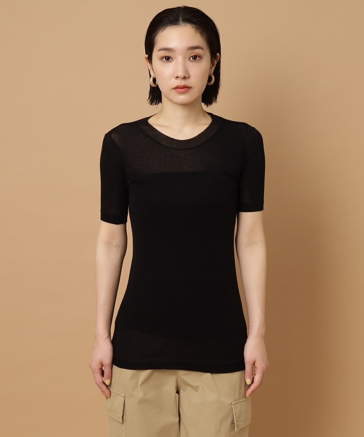 ドレステリア(レディース)(DRESSTERIOR(Ladies))の◆AURALEE(オーラリー）ハイゲージシアーリブTシャツ7